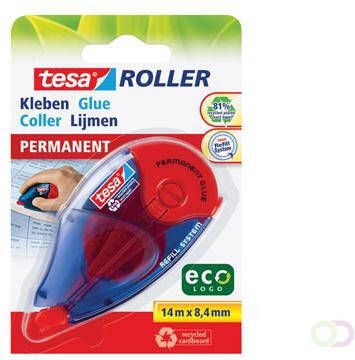 Tesa Roller navulbare lijmroller permanent ecoLogo ft 8 4 mm x 14 m op blister