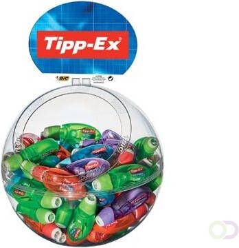 Tipp-ex correctieroller Micro Tape Twist display van 60 stuks