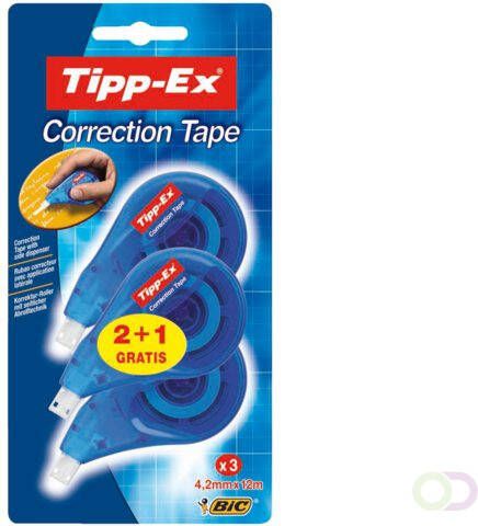 Tipp-ex Correctieroller Side 4.2mmx12m bllister 2+1 gratis