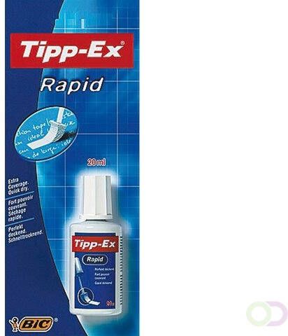 Tipp-ex Correctievloeistof Rapid 20ml foam blister