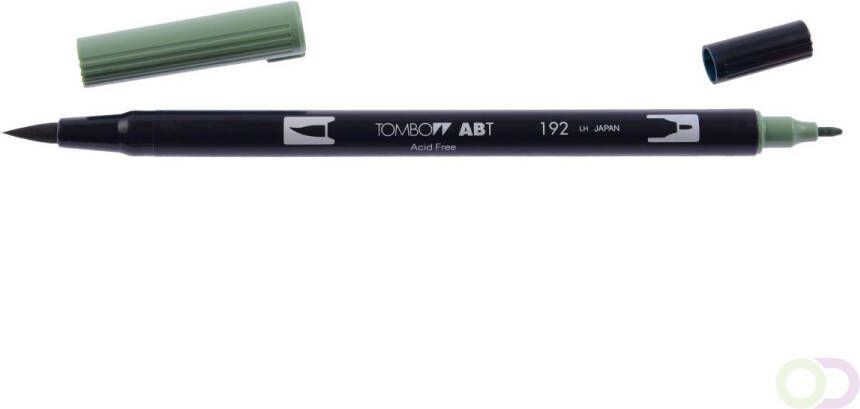 Tombow ABT Dual Brush Pen Asparagus