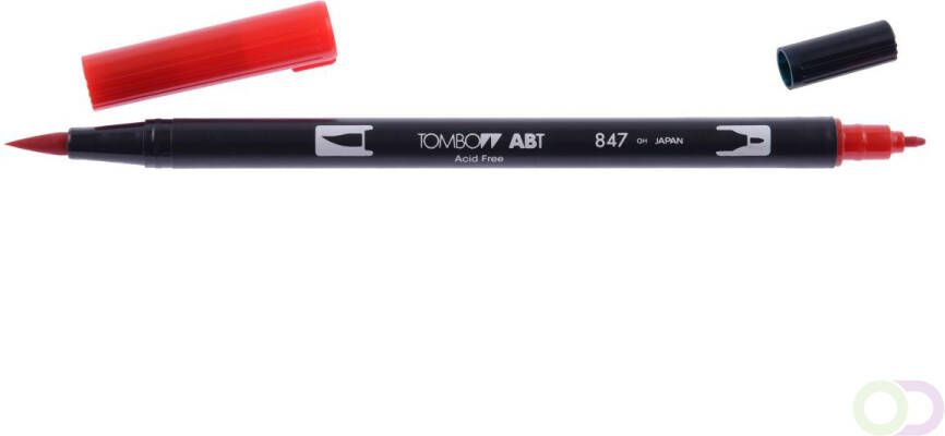 Tombow ABT Dual Brush Pen Crimson