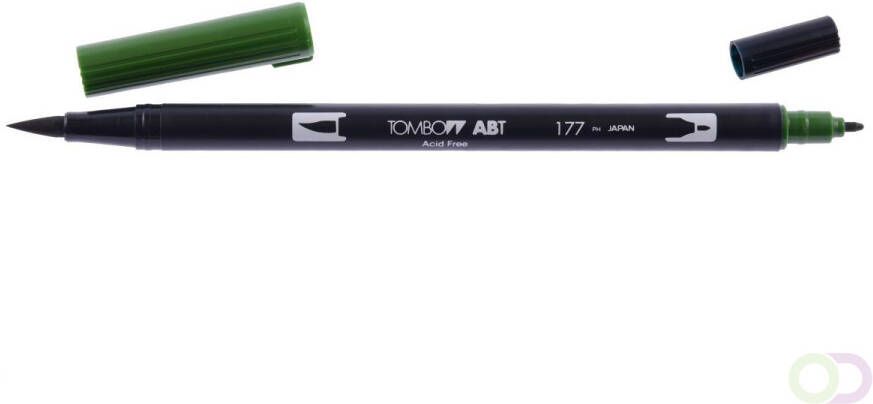 Tombow ABT Dual Brush Pen Dark jade