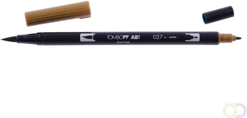 Tombow ABT Dual Brush Pen Dark ochre
