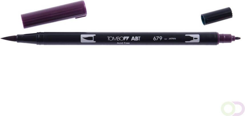 Tombow ABT Dual Brush Pen Dark plum