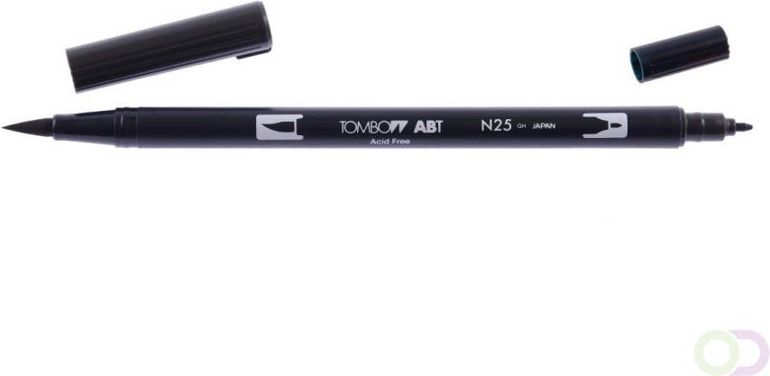 Tombow ABT Dual Brush Pen Lamp black