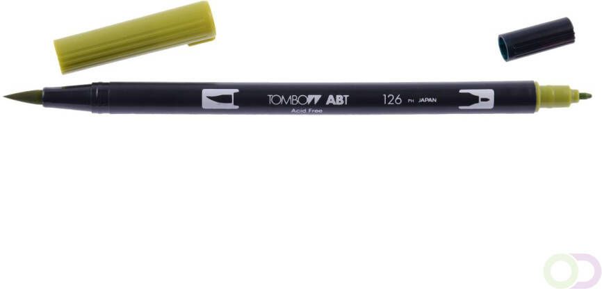 Tombow ABT Dual Brush Pen Light olive