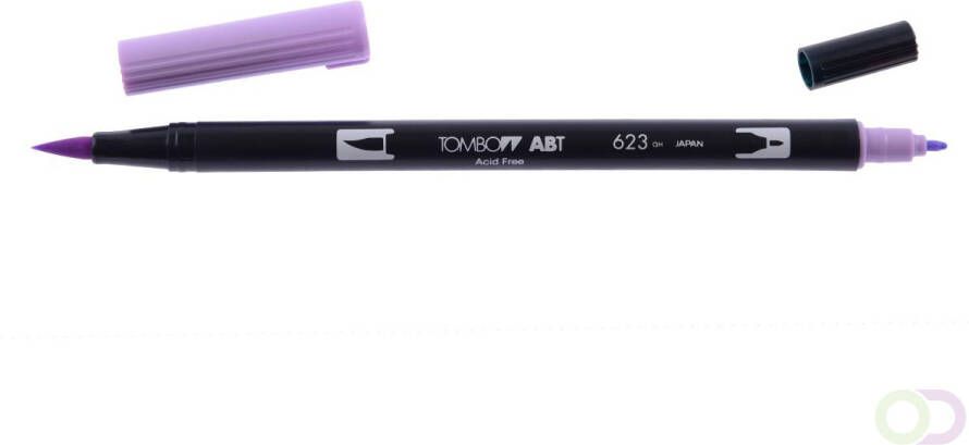 Tombow ABT Dual Brush Pen Puple sage