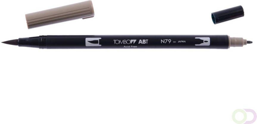 Tombow ABT Dual Brush Pen Warm grey 2