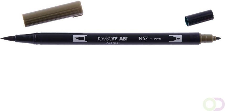 Tombow ABT Dual Brush Pen Warm grey 5