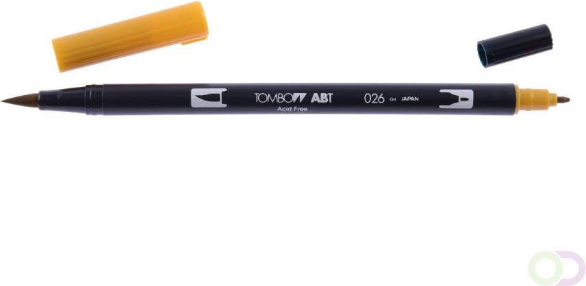 Tombow ABT Dual Brush Pen Yellow gold