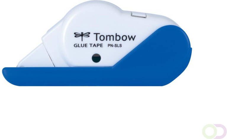 Tombow Lijmroller PN SLS 8 4 mm x 8 m blauw wit