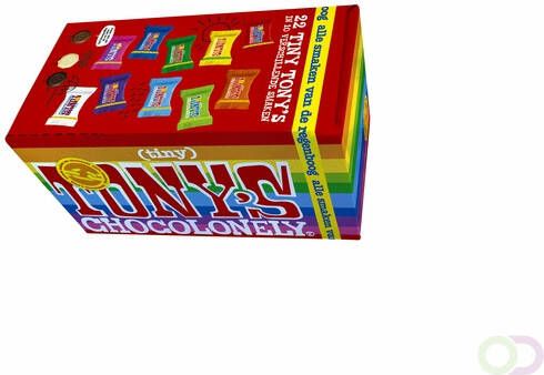 Tony's Chocolonely Chocolade tiny mix doos 200gr