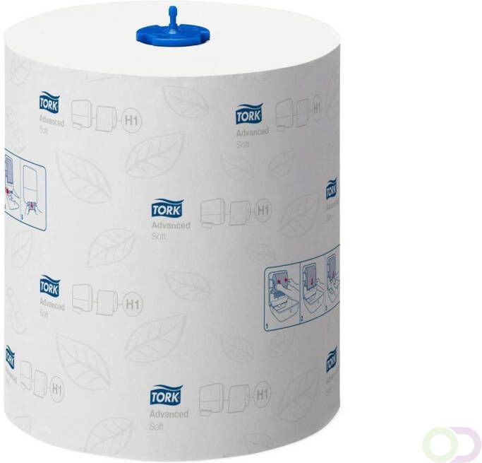 Tork papieren handdoeken Matic voor dispenser systeem H1 2-laags 150 m doos van 6 rollen
