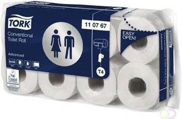Tork toiletpapier Advanced 2 laags systeem T4 250 vellen pak van 8 rollen