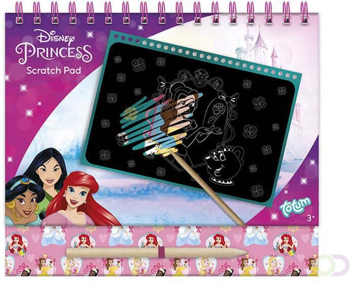 Totum Knutselset Disney Princess scratchbook