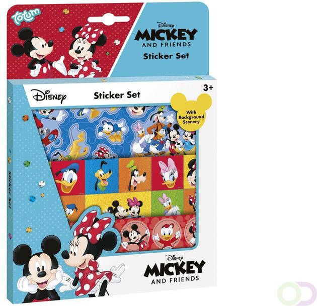 Totum Stickerset Mickey Mouse &amp Friends