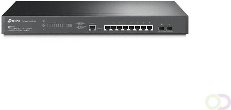 TP-Link TL-SG3210XHP-M2 netwerk-switch Managed L2 2.5G Ethernet (100 1000 2500) Zwart (TL-SG3210XHP-M2)
