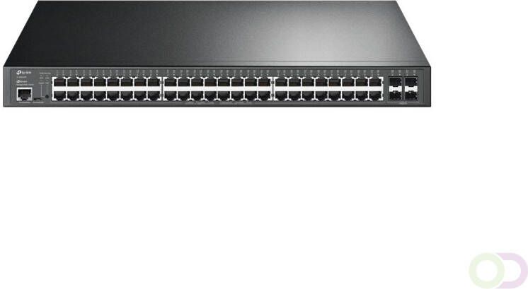 TP-Link TL-SG3452P netwerk-switch Managed L2 L2 Gigabit Ethernet (10 100 1000) Power over Ethernet (PoE) Zwart (TL-SG3452P)