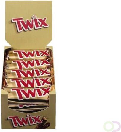 Twix repen single 50gr 25 stuks