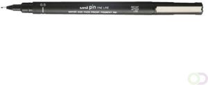 Uni-Ball Fineliner Uni ball Pin zwart 0 5mm
