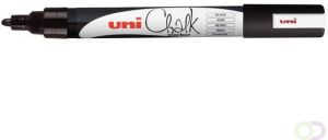 Uni-Ball Krijtstift Chalk rond zwart