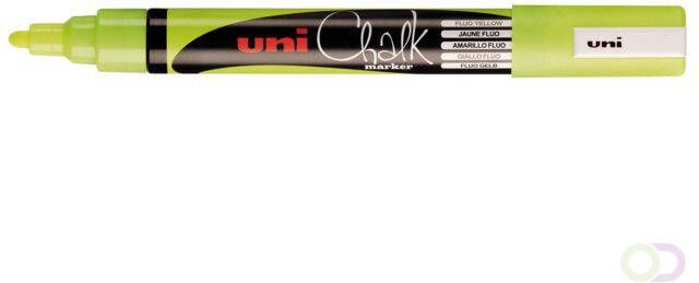 Uni-Ball Krijtstift rond 1.8-2.5mm fluor geel