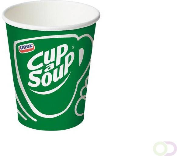 Unox Beker Cup a soup karton 1000 stuks(20 rol van 50 stuks )