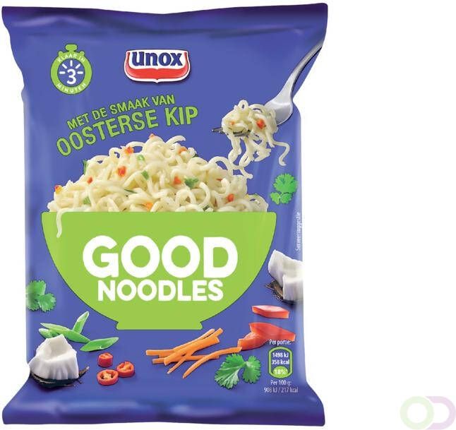 Unox Good Noodles oosterse kip 11 zakjes