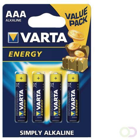 Varta Batterij energy 4xAAA