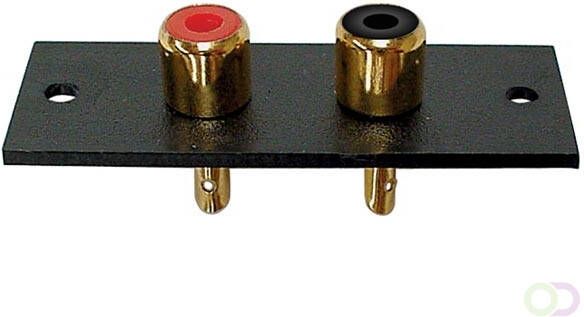 Velleman 2P AMP RCA PLUG VERGULD - Foto 2