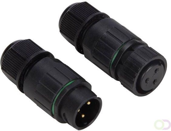 Velleman 3P CONNECTOR VOOR KABEL WATERBESTENDIG IP67 13A 230V (1 set)