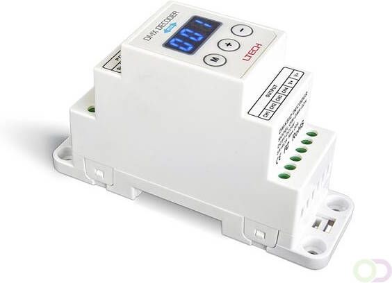 Velleman 4-KANAALS LED-DIMMER VOOR DIN-RAILMONTAGE DMX