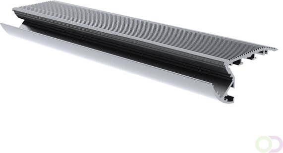 Velleman ALU-STAIR ALUMINIUMPROFIEL VOOR LEDSTRIP TRAPPEN GEANODISEERD ALUMINIUM ZILVER 2 m