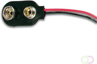 Velleman BATTERIJCLIP VOOR 1 x 9V-CEL ("I"-TYPE)