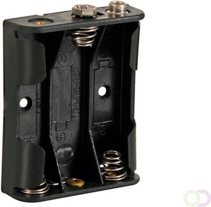 Velleman BATTERIJHOUDER VOOR 3 x AA-CEL (VOOR BATTERIJCLIPS)