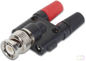 Velleman BNC MANNELIJK NAAR 2 x BANAANPLUG 4mm