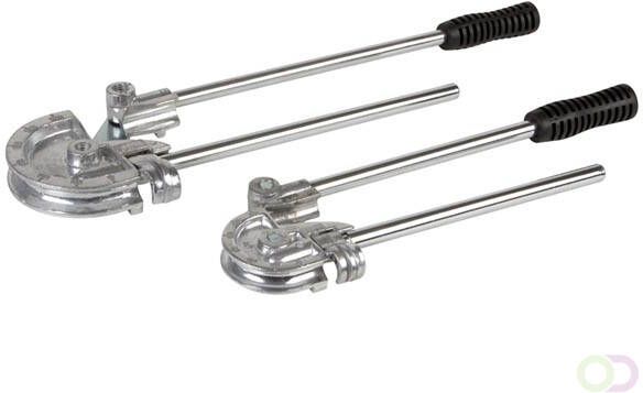 Velleman Buigtang set 2 stuks pijpenbuiger buisbuiger om zachtkoperen buizen met ÃË 12-16 mm te buigen manuele buizenbuiger rol met
