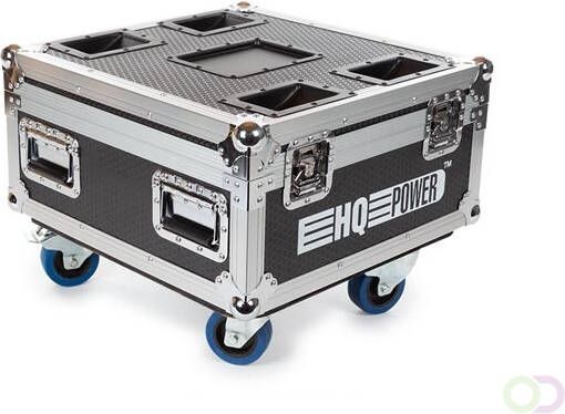 Velleman FLIGHTCASE MET 6 x HQLP10030 LED-VLOERSPOT MET ACCU