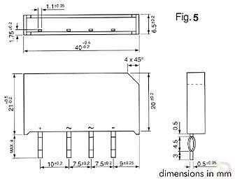 Velleman GELIJKRICHTER 40V-3.7A (B40C3700 2200)