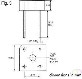Velleman GELIJKRICHTER 800V-5A (BR108)