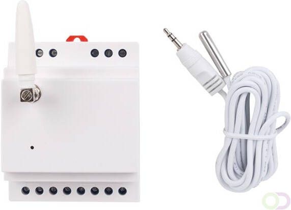 Velleman Gsm-module voor DIN-railmontage 2G en 3G 1 kanaal 110-230 V 16 A 3500 W wit