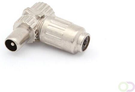 Velleman HAAKSE TV-PLUG 9.5mm 2.3mm MANNELIJK METAAL