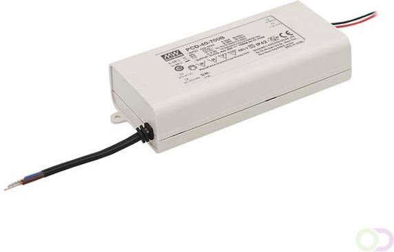 Velleman LED-DRIVER MET CONSTANTE STROOM DIMBAAR 1 UITGANG 700 mA 40 W