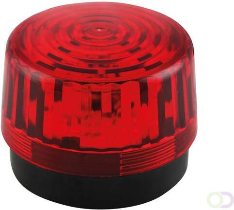 Velleman LED-KNIPPERLICHT ROOD 12 VDC Ã¸ 100 mm