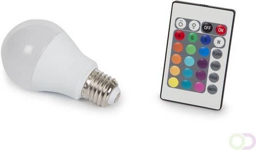 Velleman LEDLAMP 7.5 W E27 RGB & WARMWIT