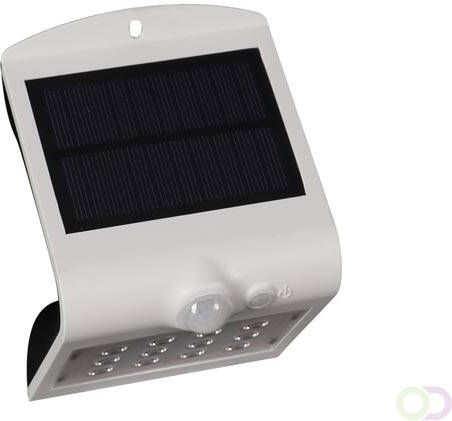 Velleman LEDLAMP OP ZONNE-ENERGIE MET PIR-SENSOR 1.5 W WIT