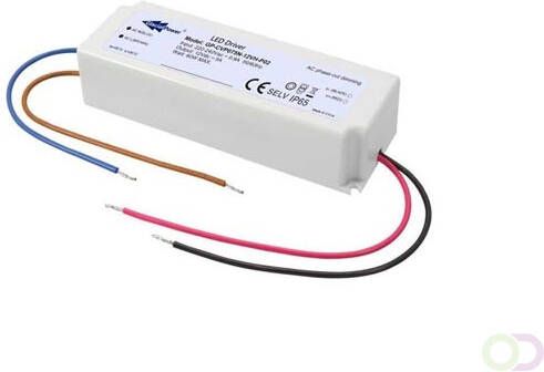 Velleman LEDVOEDING MET CONSTANTE SPANNING 75 W 12 V 5 A TRIAC DIMBAAR