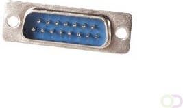 Velleman MANNELIJKE 15P SUB-D CONNECTOR CHASSISMONTAGE