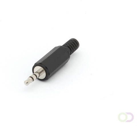 Velleman MANNELIJKE 3.5mm STEREO JACK PLASTIC ZWART